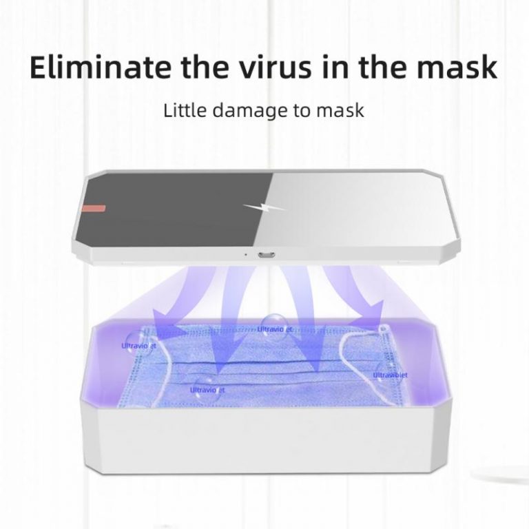 15W Portable 4 in1 UVC Disinfection Box Smart Mobile Phones