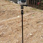 Hunt Trail Camera Tripod Mount and Stake Monopod for Gopro Hero Xiao Yi sjcam action camera and smartphone