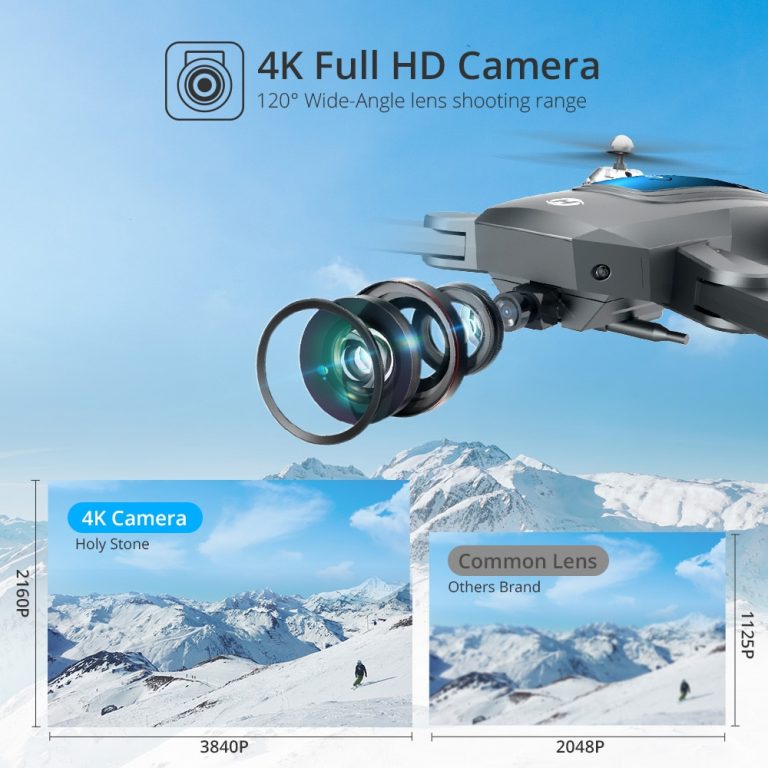 Holy Stone HS240 4K Drone HD Camera Profesional Foldable RC Dron Quadrocopter Quadcopter Drone 200MP 720P for Kids HolyStone 2 Holy Stone HS240 4K Drone: Unleash the Sky's Beauty with Precision