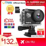 Action Camera 4K 60fps T5 Pro Underwater 60M Waterproof WiFi 2.0"