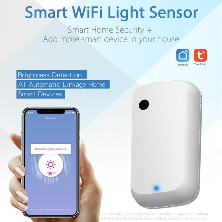 Home Security Linkage Illumination Sensor Wireless Remote