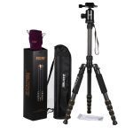 ZOMEI Z699C Professional Portable Travel Carbon fiber camera Tripod Monopod+Ball head for Digital SLR DSLR Camera