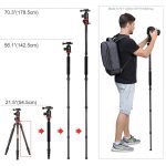 Lightweight 360° Ball Head Tripod for Outdoor, Travel, and Studio Photography