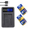 Battery LCD USB Charger for Nikon COOLPIX