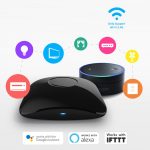 Broadlink RM4 Pro smart remote controller with IR RF and Wi-Fi, compatible with Alexa and Google Home