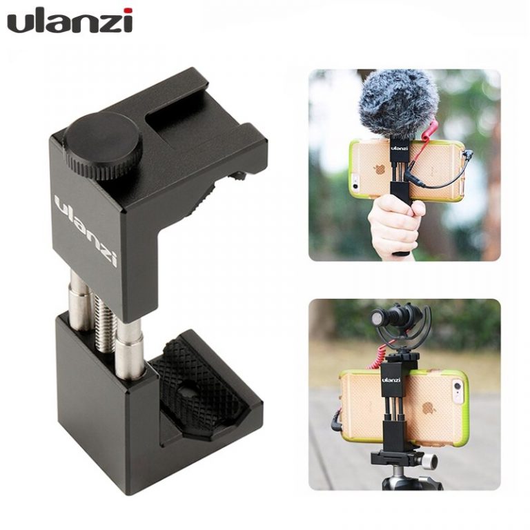 Ulanzi ST-02 Mobile Phone Tripod Mount β Perfect Companion for Your Vlogging and Filmmaking Gear π₯ Ulanzi ST-02 Mobile Phone Tripod Mount with Cold Shoe for Professional Vlogging and Filmmaking