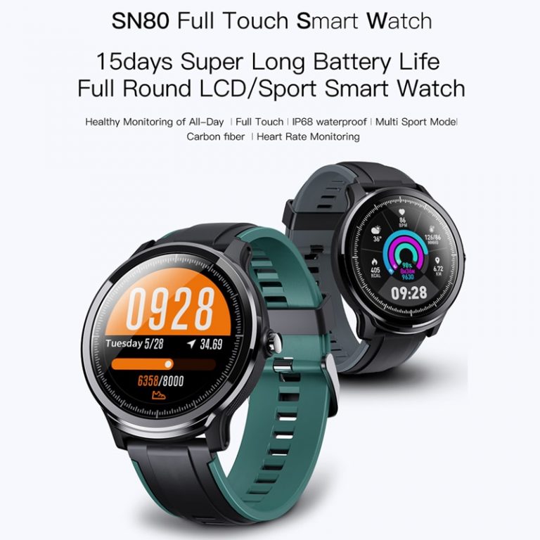 ESEED SN80 smart watch men IP68 waterproof 60days long standby