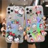 Laser Cartoon Dinosaur Phone Case For Xiaomi Redmi