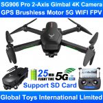 ZLRC Beast SG906 Pro Brushless Motor GPS 5G WIFI FPV 2-Axis Gimbal Professional 4K HD Camera RC Drone Quadcopter Support SD Card