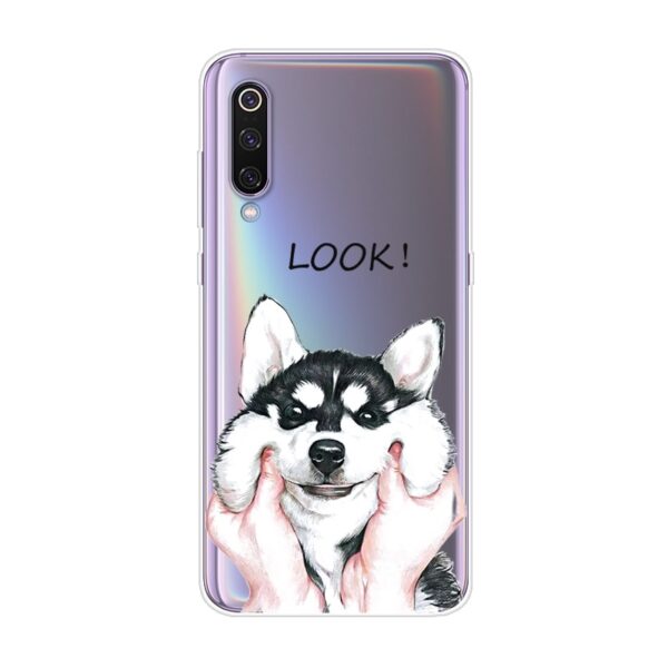 Xiaomi mi 9 Pro Case Transparent Clear Cute Cartoon