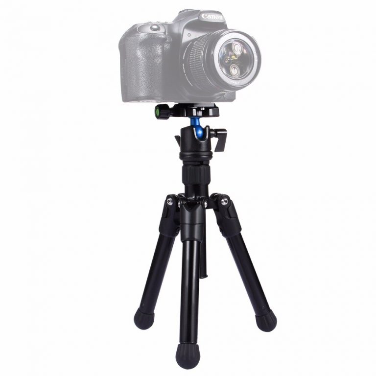 Capture Every Angle with Precision: Mini Extendable Tripod with 360° Adjustable Ball Head for DSLR Cameras