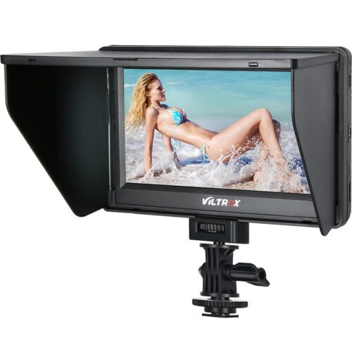 Viltrox 7'' DC-70 II 1024*600 HD LCD HDMI AV Input Camera Video Monitor Display field monitor for Canon Nikon DSLR BMPCC