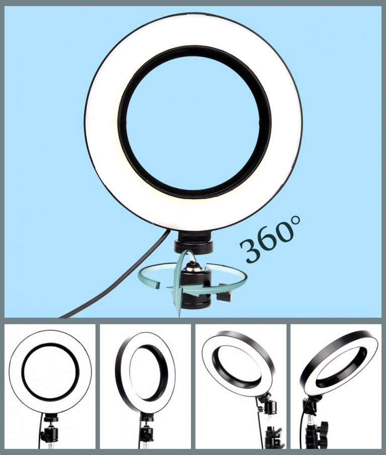 LED Selfie Ring Light With Tripod Stand led light frame for makeup