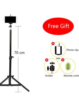 CY 1 pcs portable Camera Phone Professional universal live self-timer Mobile tripod Retractable adjustment With remote control