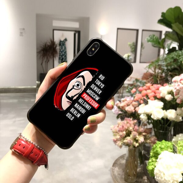 Money Heist House Paper La Casa de papel Phone Cover for iPhone