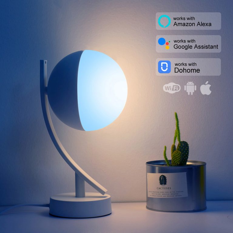 Control Timer Alexa Compatible Night Light RGB DImmable for Smart Home