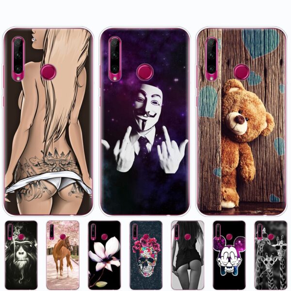 Case For Honor 20 Case Silicon Back Cover Phone Case For Huawei Honor 20 Pro Lite Honor20 YAL-L21 YAL-L41 Luxury Cartoon 3 Case Silicon Back Cover Phone Case For Huawei Honor