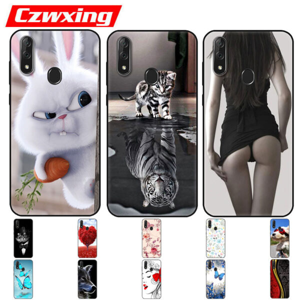 ZTE Blade V10 Case Silicone TPU Back Cover Cartoon Protective Phone Case For ZTE Blade V10 Vita V 10 V10Vita BladeV10 Case Soft 1 Silicone TPU Case for ZTE Blade V10 - Playful Protection for Your Device
