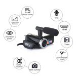 3.0 Inch LCD Screen Camera 18x Digital Zoom Camera With Microphone