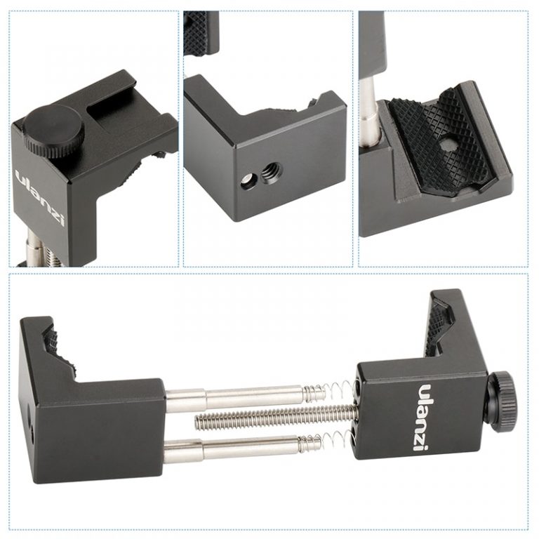 Ulanzi ST-02 Mobile Phone Tripod Mount w Hot Shoe Compatible Aputure AL-M9/Boya BY-MM1 Microphone for Youtube Vlog Video Maker 3 Ulanzi ST-02 Mobile Phone Tripod Mount β Perfect Companion for Your Vlogging and Filmmaking Gear π₯