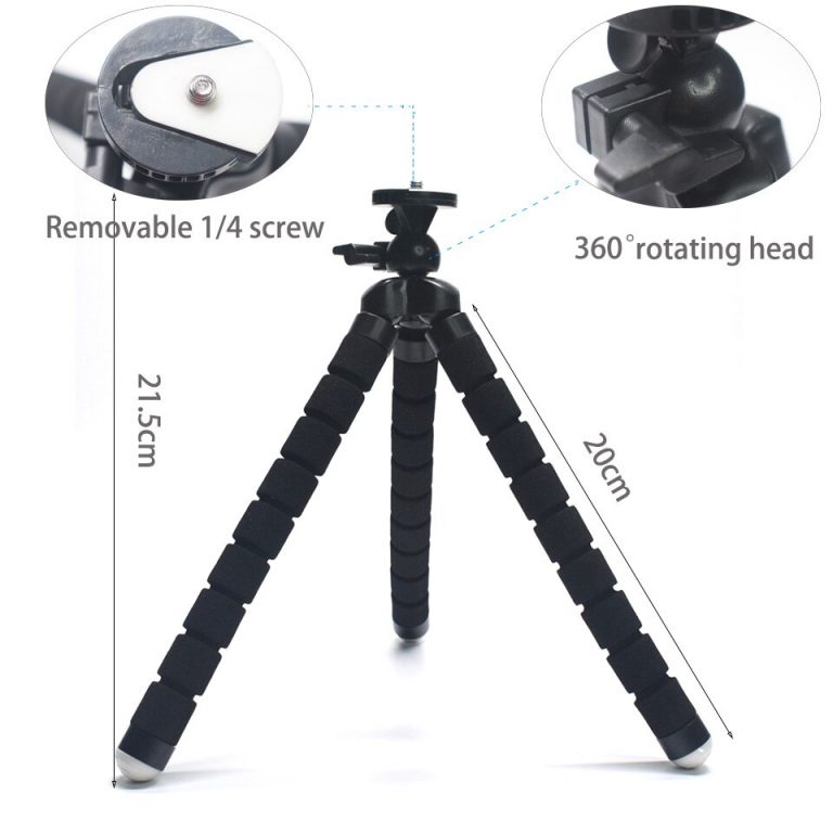 Photo Camera Lights with Large Octopus Tripod for Tiktok