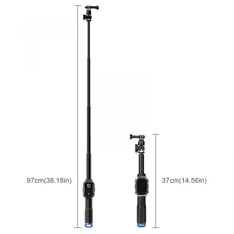 39 Inch Waterproof Selfie Stick for Gopro Hero 8 7 6 5 4 3 Session Camera For Go Pro Monopod Accessories 4 39 Inch Waterproof Selfie Stick for Gopro Hero 8 7 6 5 4 3 Session
