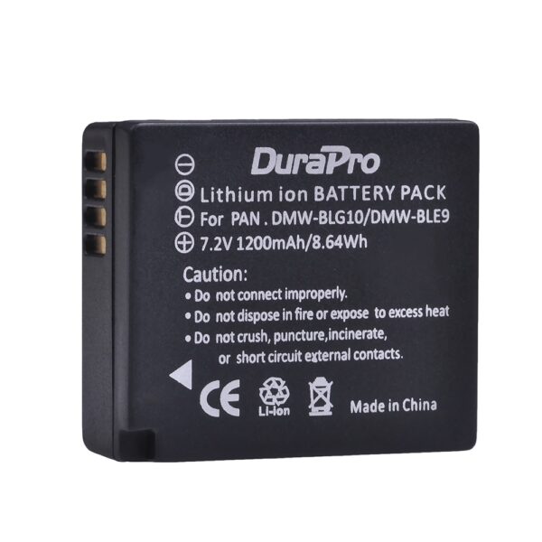2pc DMW-BLG10 DMW BLG10E DMW-BLE9 Camera Battery + LCD Dual Charger for Panasonic LUMIX GF5 GF6 GX7 LX100 GX80 GX85 GX7 Mark II 2 Upgrade Your Photography Game with 2pc DMW-BLG10 Camera Batteries and LCD Dual Charger