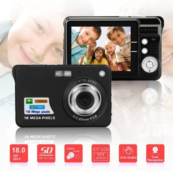 18MP 720P Children Portable Mini Digital Camera 8X Zoom - Image 4