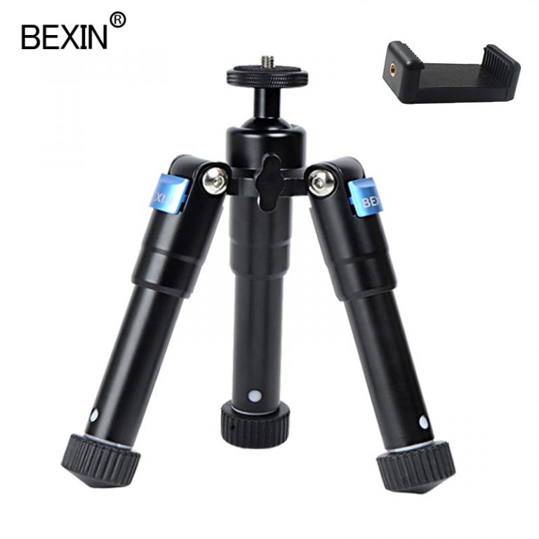 Portable desktop travel mini tripod for DSLR camera