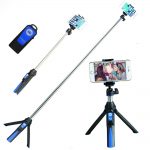 3in1 Bluetooth Tripod Benro MK10 Mefoto Smart Phone Selfie Stick Monopod