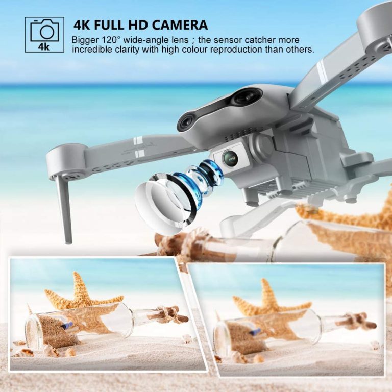 drone GPS 4K 5G WiFi live video FPV 4K/1080P HD Wide Angle Camera Foldable Altitude Hold Durable RC Drone 2 Explore the Skies with Precision: Drone GPS 4K 5G WiFi FPV with Foldable Design