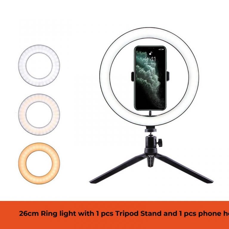26cm live Ring light 10 inch tiktok light Anchor selfie beauty