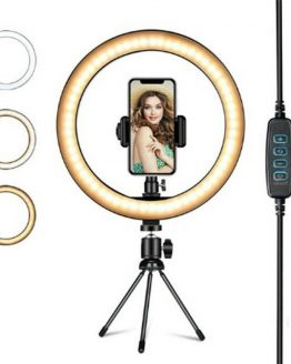 10" Phone Selfie table Tripod 26CM Selfie LED Ring Light with Stand For Youtube Tiktok Makeup Video Live photography lighting