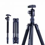Manbily AZ300 Lightweight Tripod For DSLR Camera Compact Travel Tripod Monopod With Ball Head SLR Camera Stand Better than Q999