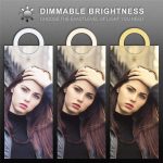 9-Inch LED Ring Light with Adjustable Halo Lights - Perfect Lighting for Youtube Videos, TikTok, and Live Streaming in Any Setting