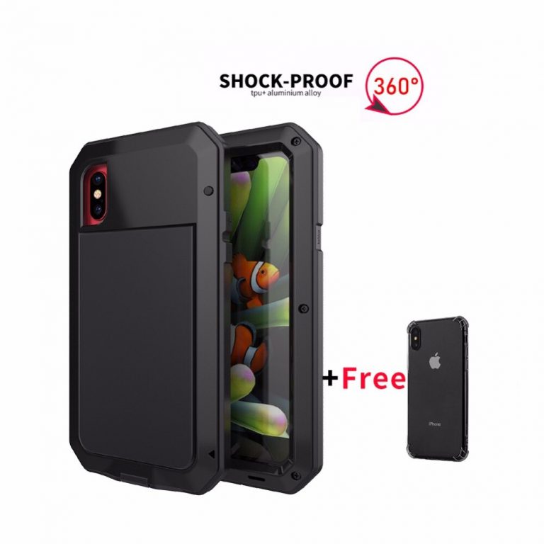 Elevate Your iPhone Protection with Luxury Doom Armor Metal Case