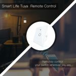 Touch Switch RF433 Transmitter Wall Panel 1/2/3 Gang Remote Control