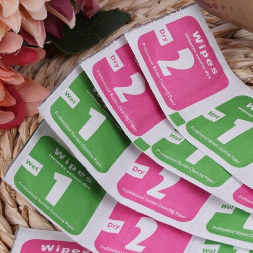10Pcs/Lot Camera Lens Cleaning Cloth LCD Screens Dust Removal Wet Dry Wipe Paper 746D