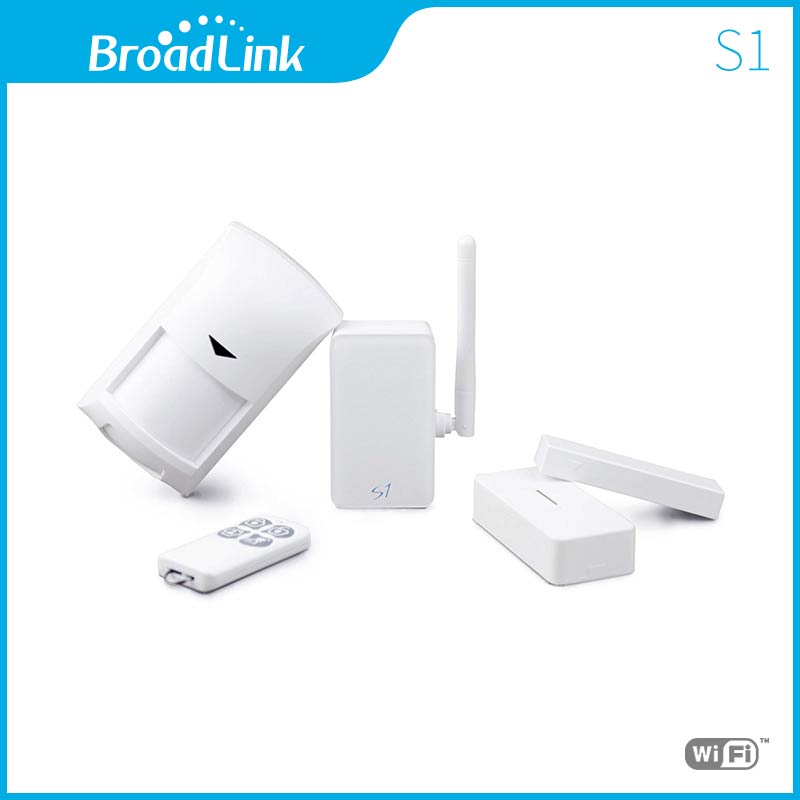 Broadlink S1C S1 SmartONE PIR Motion Door Sensor,Smart Home Automation Alarm & Security Kit Wifi Remote Control Via IOS Android