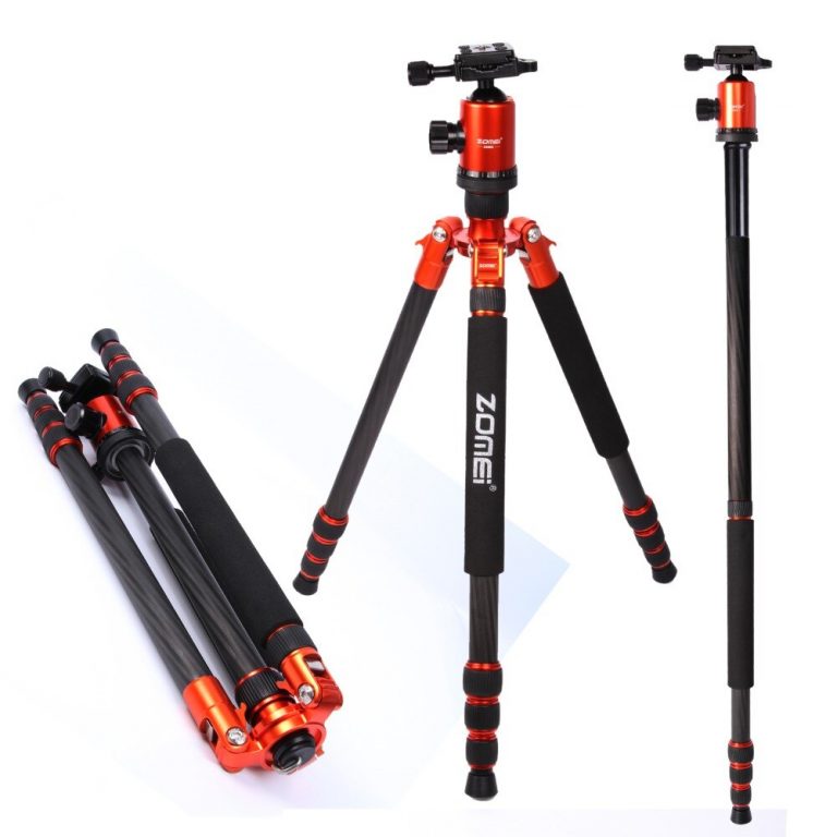 Monopod Stand & Ball head with Bag for DSLR