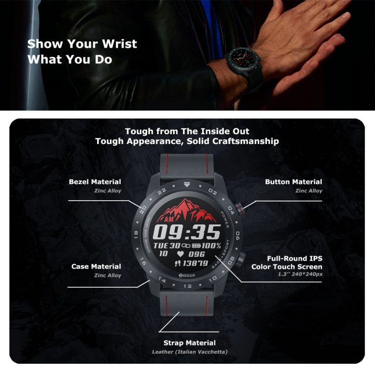 Zeblaze NEO 2 Smartwatch Well being&Health Waterproof/