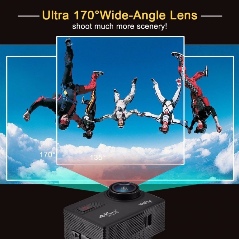 HD sport action digital camera, the waterproof Wi-Fi go pro cam