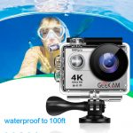 Ultra HD 4K 30fps 16MP WiFi 2.0" Underwater Waterproof Helmet