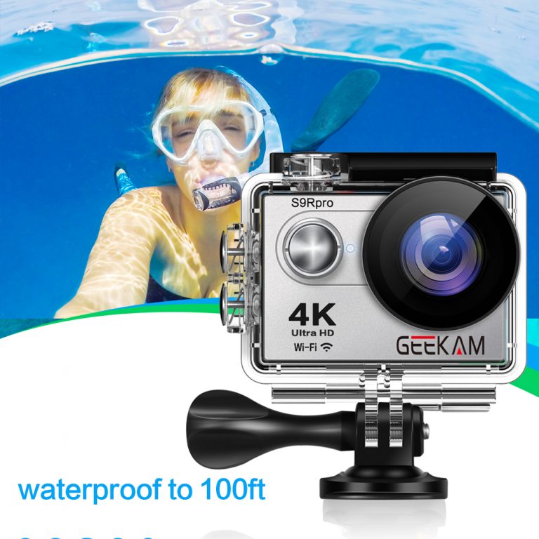 Ultra HD 4K 30fps 16MP WiFi 2.0" Underwater Waterproof Helmet