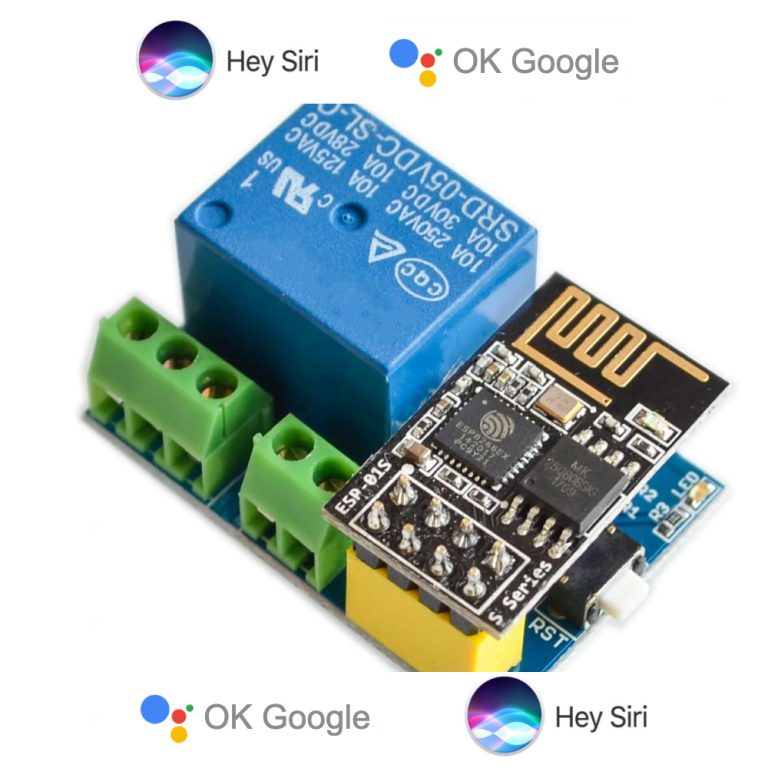 WiFi Smart Home Apple Homekit Compatible Google Home ESP01 Automation Relay Module Remote Control Box Socket Wireless iot Compact WiFi Smart Home Relay Module with Apple HomeKit and Google Home compatibility for effortless IoT device control