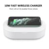 UV Phone Sanitizer Charger: Portable 3-in-1 Disinfection Station