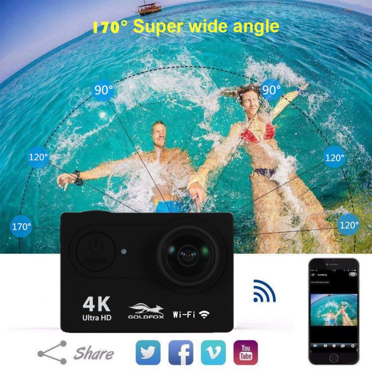 Remote Camera Go Waterproof Cam Pro Helmet Camera Sport Cam