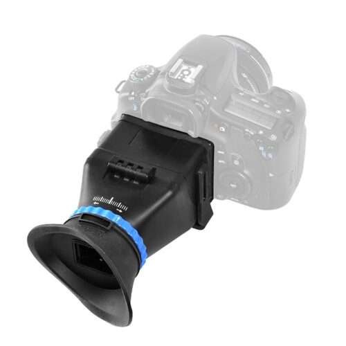 3.2-inch flip LCD screen with 3x magnification viewfinder, perfect for precise photography.
