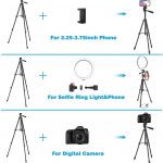 Extendable Tripod Stand & Flexible Phone Holder