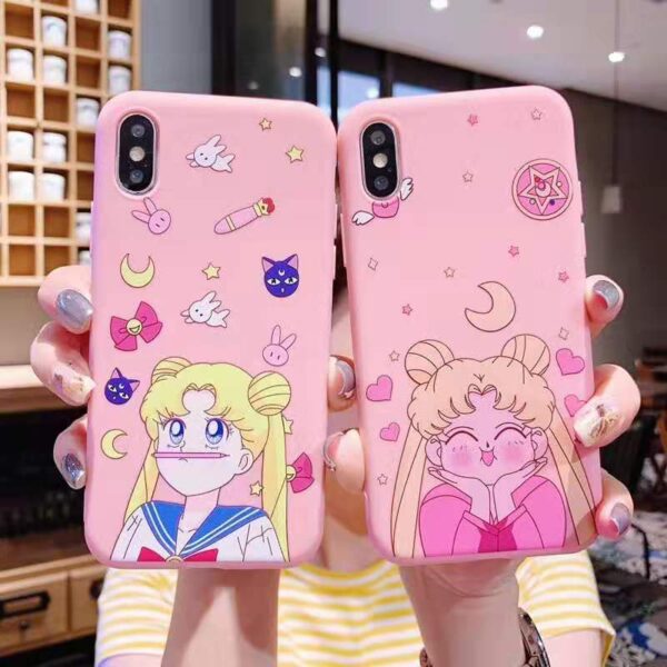 Animal Sailor Moon Silicone TPU Phone Case For Huawei P30
